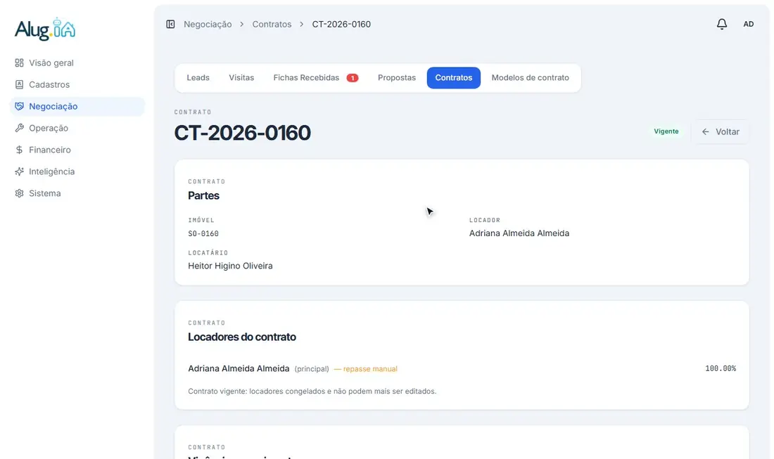 Preenchendo a data e o motivo e vendo a prévia da multa